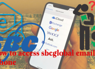 How to access sbcglobal email on iphone