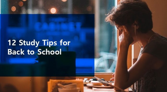 12 Study Tips for Back to School